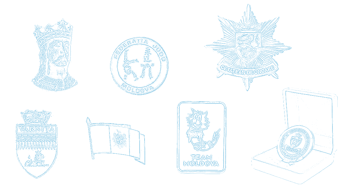 Badge Design Blueprint Sketch
