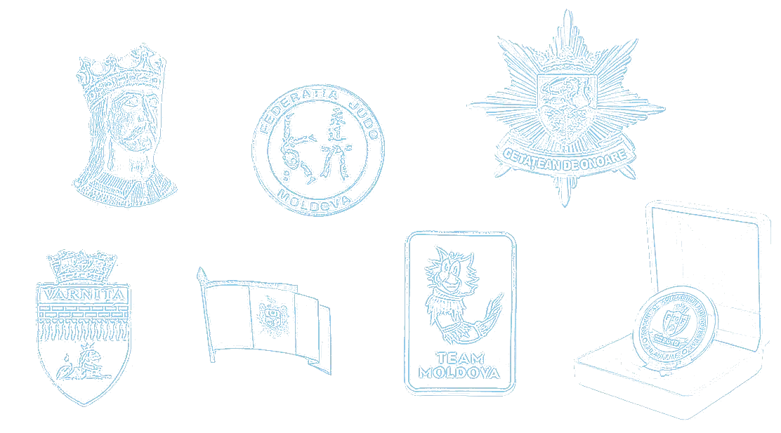 Badge Design Blueprint Sketch